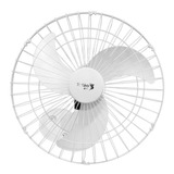 Ventilador De Parede Loren Sid Tufão Max 60 M2 Branco Com 3 Pás De Polipropileno, 60 cm De Diâmetro 127 v/220 v